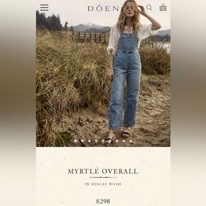 **DOEN** NEVER BEEN WORN OVERALLS SIZE 27